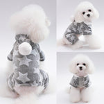 Fleece Puppy Hooded Pajamas