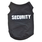 Security Guard Outfit For A Cat Or Dog