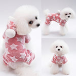 Fleece Puppy Hooded Pajamas