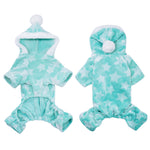 Fleece Puppy Hooded Pajamas