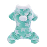 Fleece Puppy Hooded Pajamas