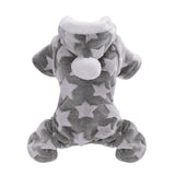 Fleece Puppy Hooded Pajamas