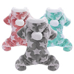 Fleece Puppy Hooded Pajamas